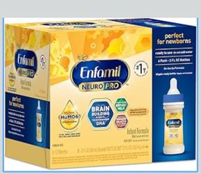 Enfamil NeuroPro - Fórmula para bebés lista para alimentar, 2 fl oz