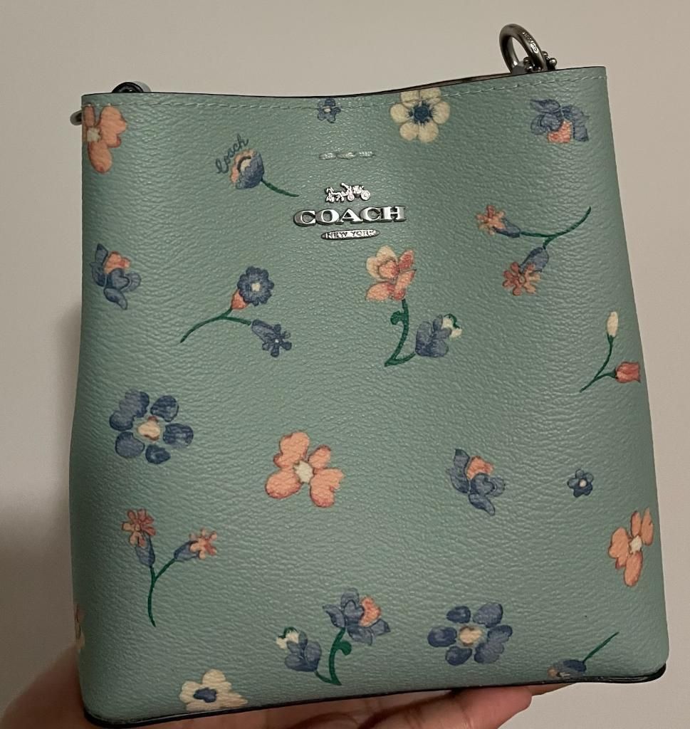 Coach Mini Town Bucket Bag With Mystical Floral Print For Sale In Fontana Ca Offerup 3172