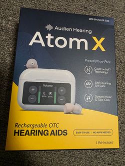Audien Atom X OTC Hearing Aid