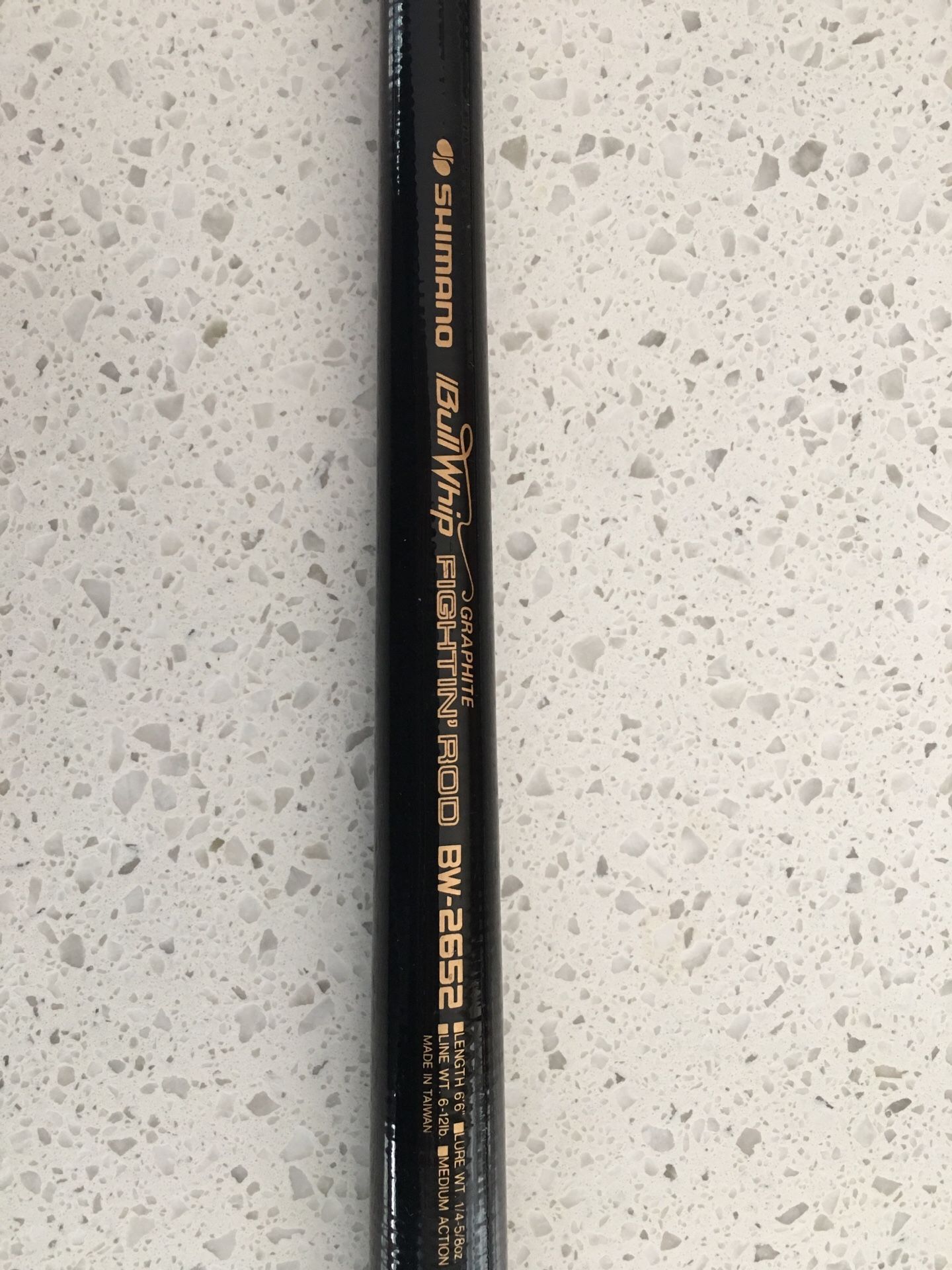 Shimano Bullwhip Fightin’ graphite spinning rod