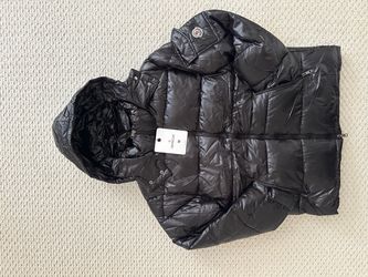 Moncler Black Puffer Jacket Size XL