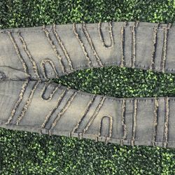 Denim pants loose fitted