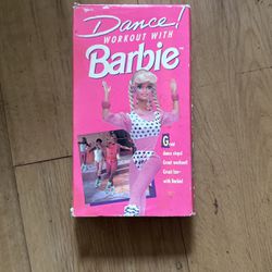 Vintage 90s Dance Workout With Barbie VHS
