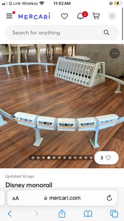 Disney monorail Replica Actually Runs And Has All The Characters
