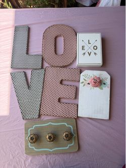 Love/spring decor