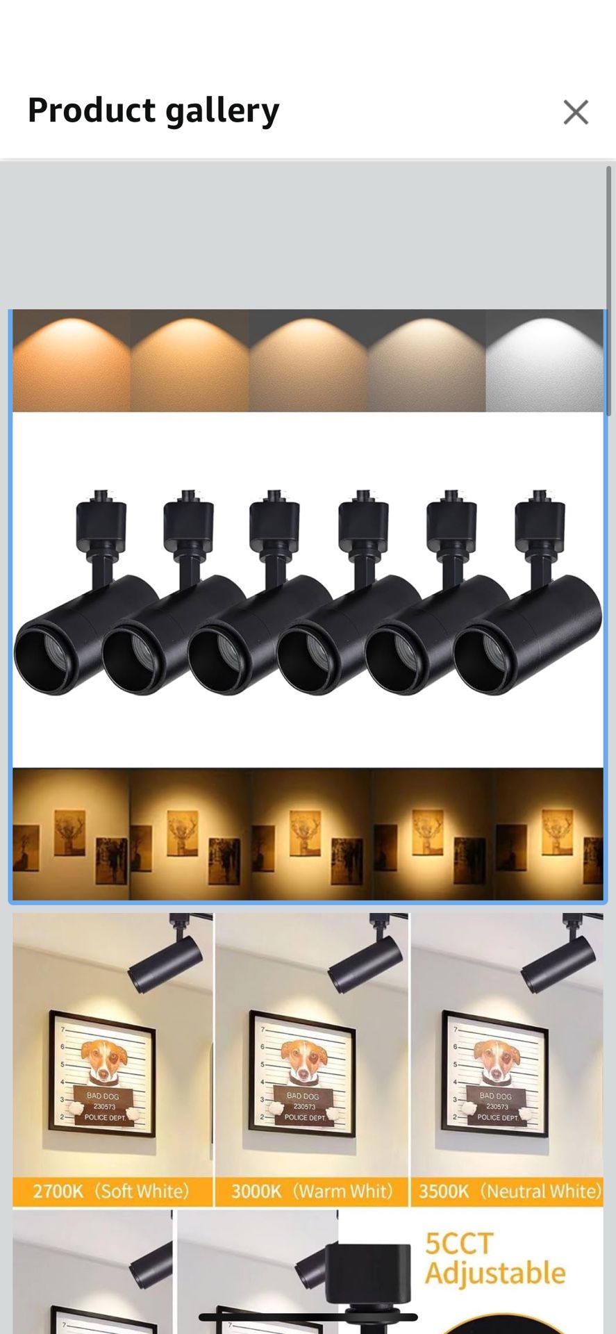 5Color LED Track Lighting Heads 12W DimmableZoomable Beam15°/24°/36°/45°/60°2700K/3000K/3500K/4000K/5000KSingle Circuit H Track Lighting Heads Ceil