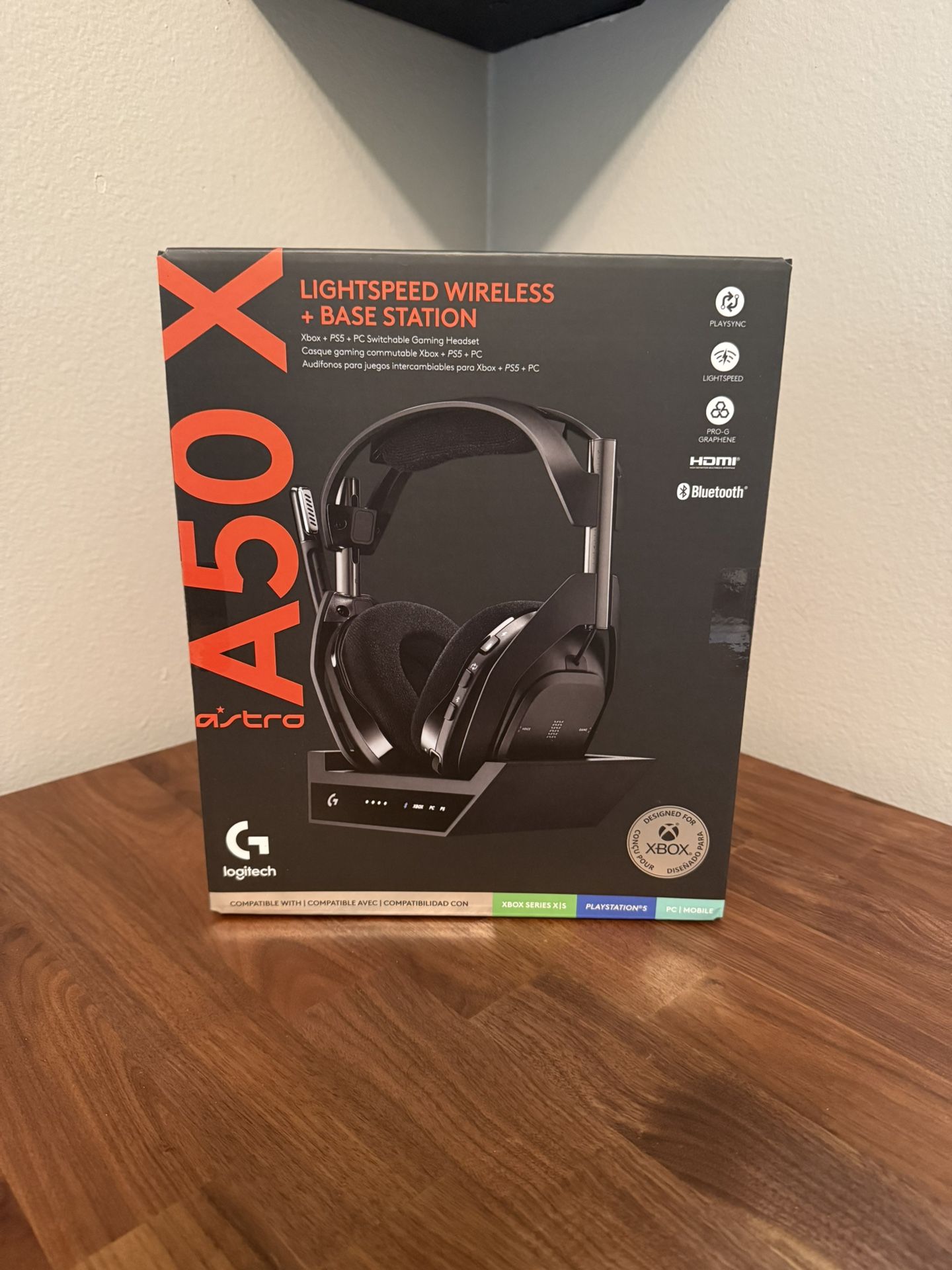 NEW Logitech - Astro A50 X LIGHTSPEED Wireless with PLAYSYNC Gaming Headset + Base Station