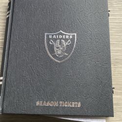 Raiders Season Ticket Box 2025