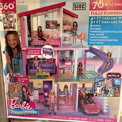 Brand new Barbie Dream house