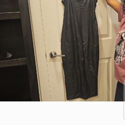 Black Leather Dress