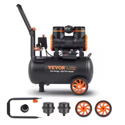 Brand New. Never Used. $200 Air Compressor And Hose Reel. 