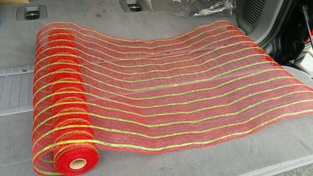 1 roll Decorative Mesh for craft, floral arrangements, centerpieces