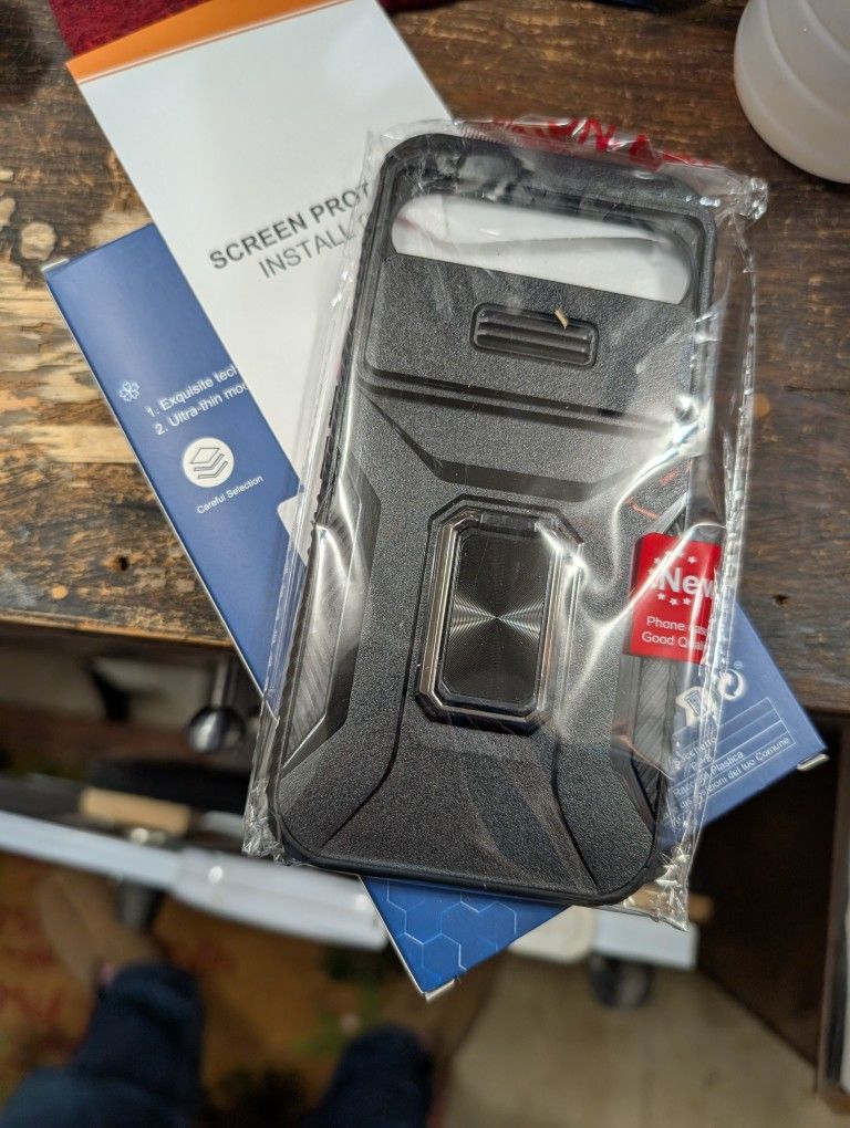 Google Pixel 9 Pro XL Case With Holder, Camera Cover And Screen Protector