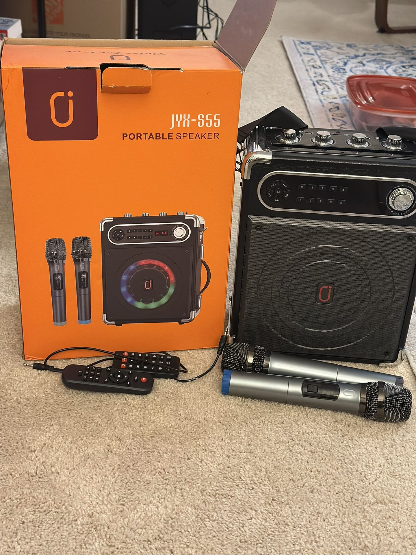 JYX-S55 Karaoke Machine – Great Condition