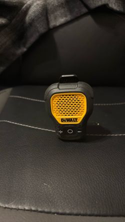Dewalt portable speaker