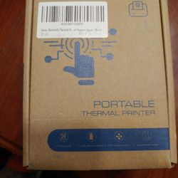 Portable Thermal Printer New Never Opened