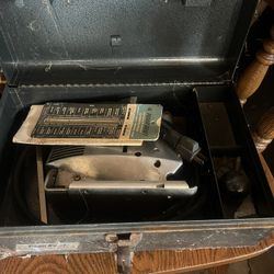 Vintage Powr-Kraft Jigsaw with Case - Retro Tool Gem! 