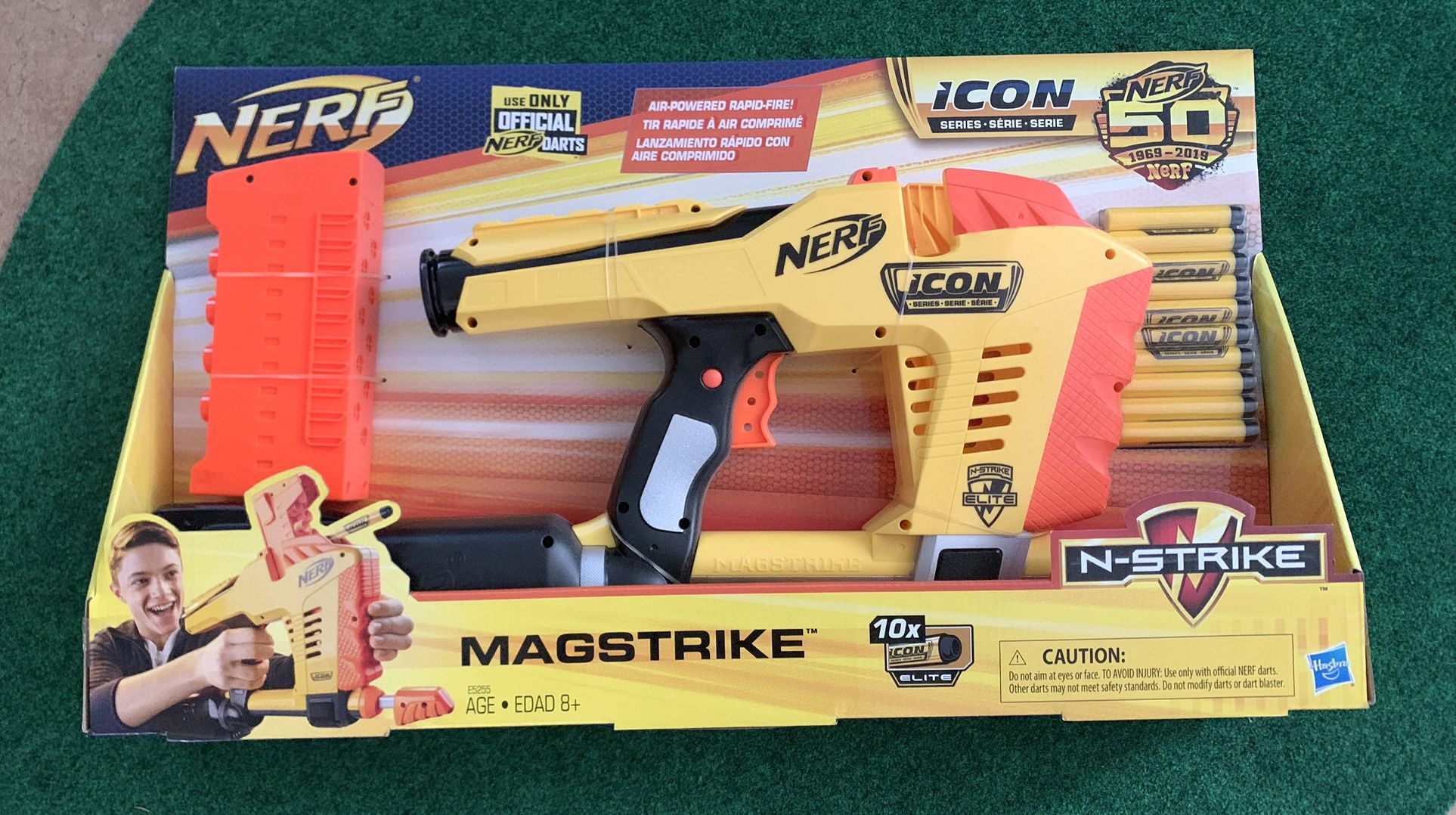 Hasbro NERF Magstrike N-Strike 50th Anniversary icon Series