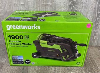 Greenworks 1900PSI Portable Pressure Washer GPW1902