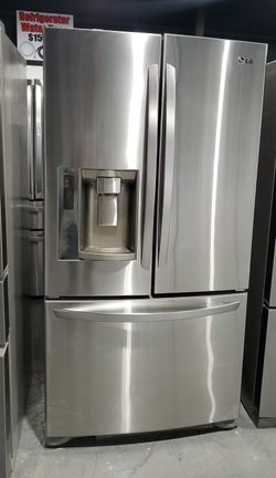 LG 3-Door Stainless Steel Fridge
