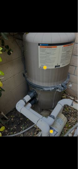 Pool filter clean
