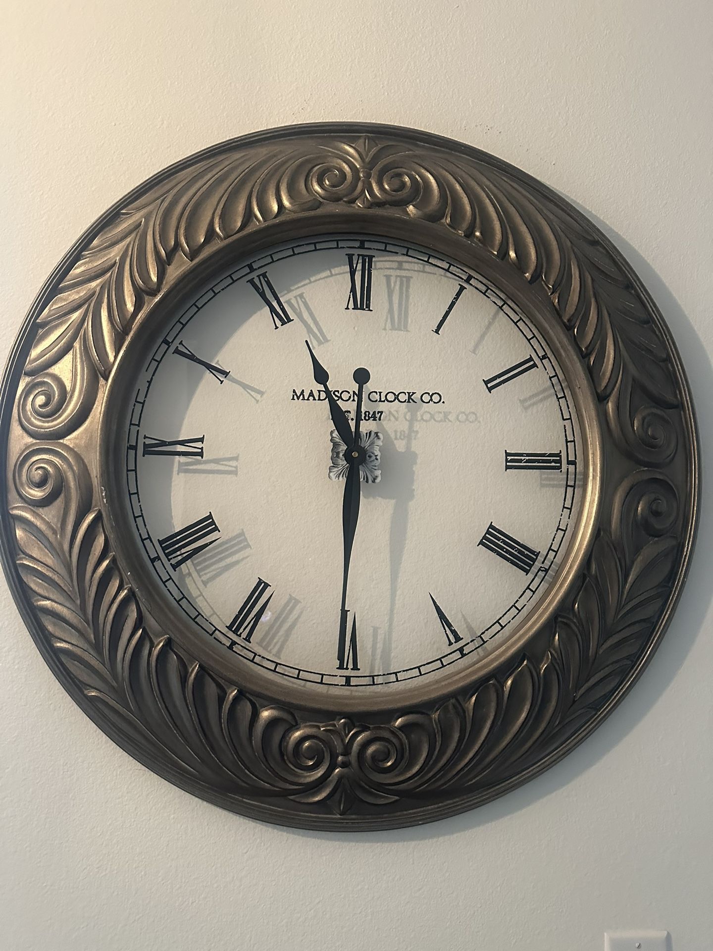 Large Wall Clock