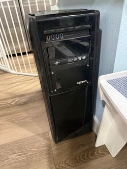 Custom Water-Cooled Desktop PC Tower (i7, 24GB RAM, 500GB SSD)