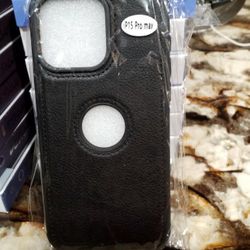 IPHONE 15 PRO MAX LEATHER CARCASA