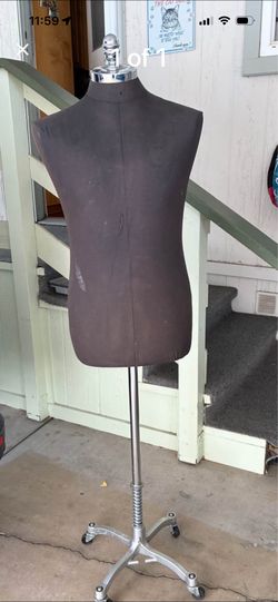 Mannequin On Wheels Fabric Cover
