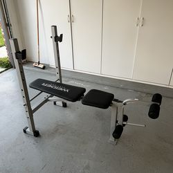 Bench w/ incline options