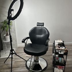 Chair And Ring Light