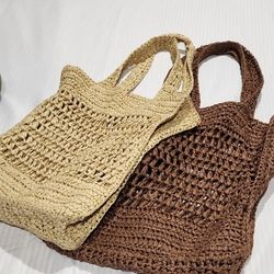 Straw Bags from Old Navy 