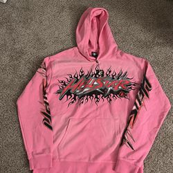 pink hellstar hoodie