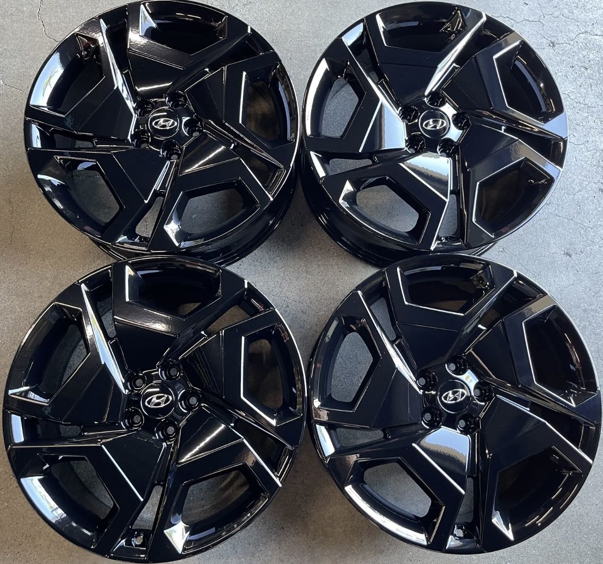 20” Hyundai Palisade 2023 Black Wheels / Rims