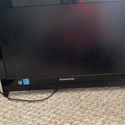 All In One Lenovo Computer 