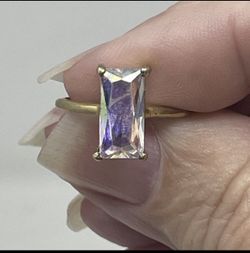 Beautiful 18K Gold Overlay Rings 