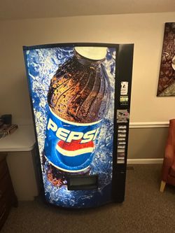 Vending machine drink pick up only
