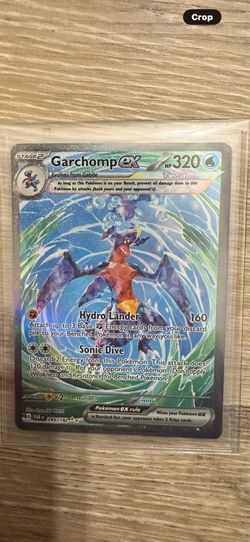 The Pokémon Company Garchomp ex 245/182 Paradox Rift SIR Holo 320 HP English