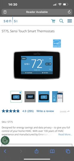 Sensi Touch Smart Thermostat