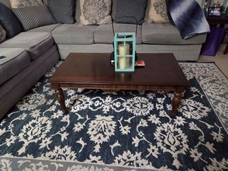 Broyhill Light Gray 2 Piece Sectional Couch