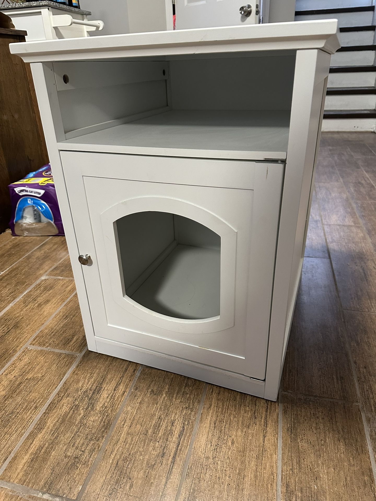 Litter Box End Table