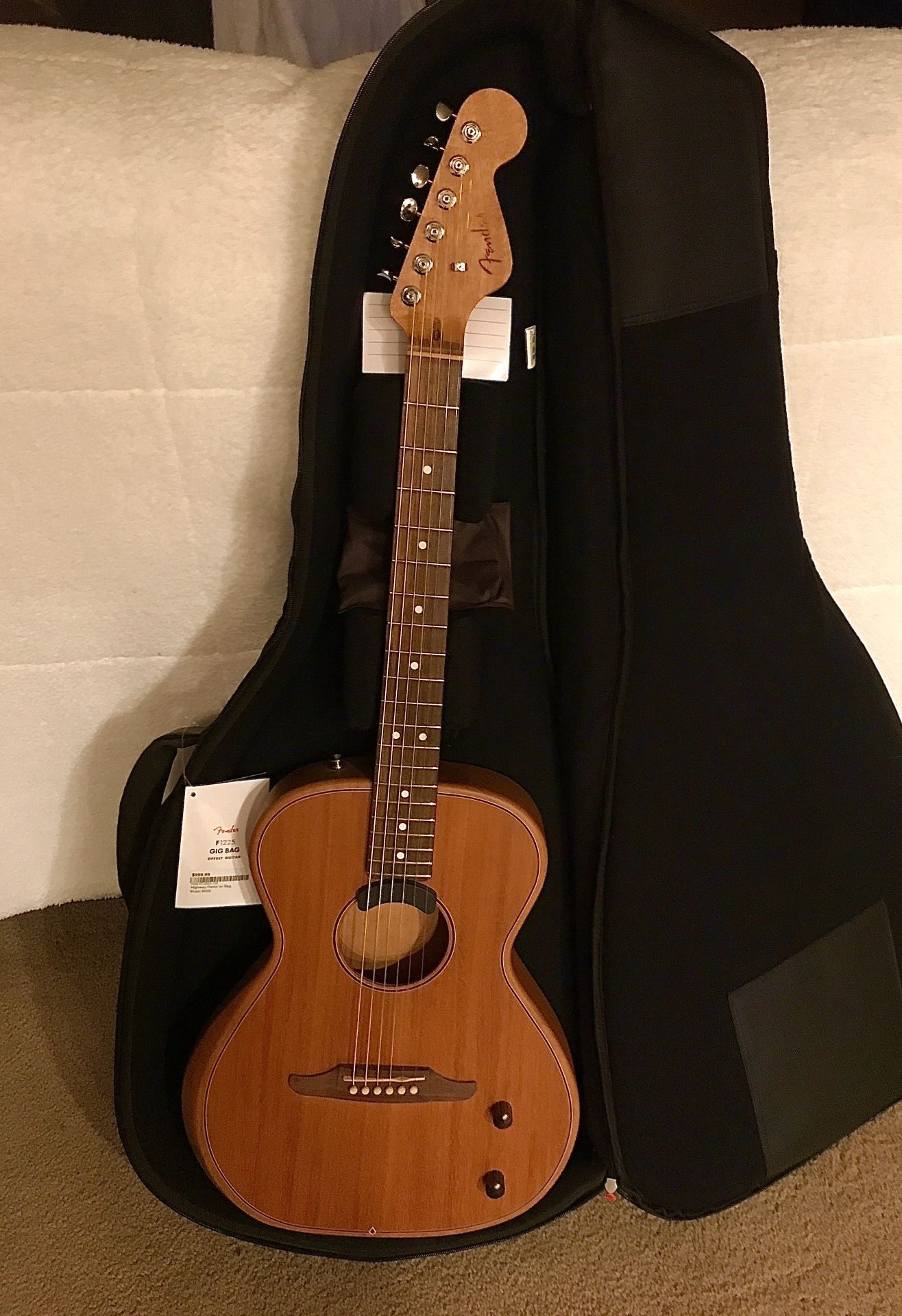 FS/FT/OBO - Fender Highway Series Parlor - Mahogany