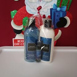 3 PIECE GIFT SET OCEAN SHAMPOO+CONDITIONER+HAND SPRAY