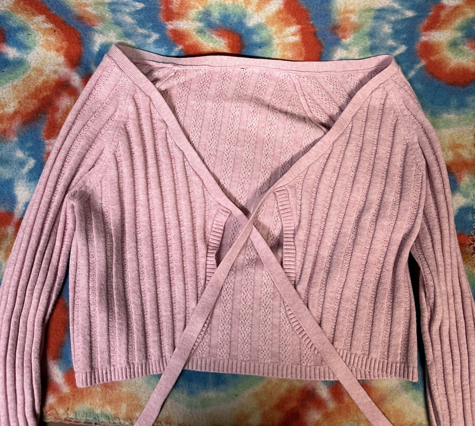 Pink Sweater Vest