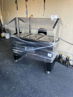 Commercial electronic buffet eater