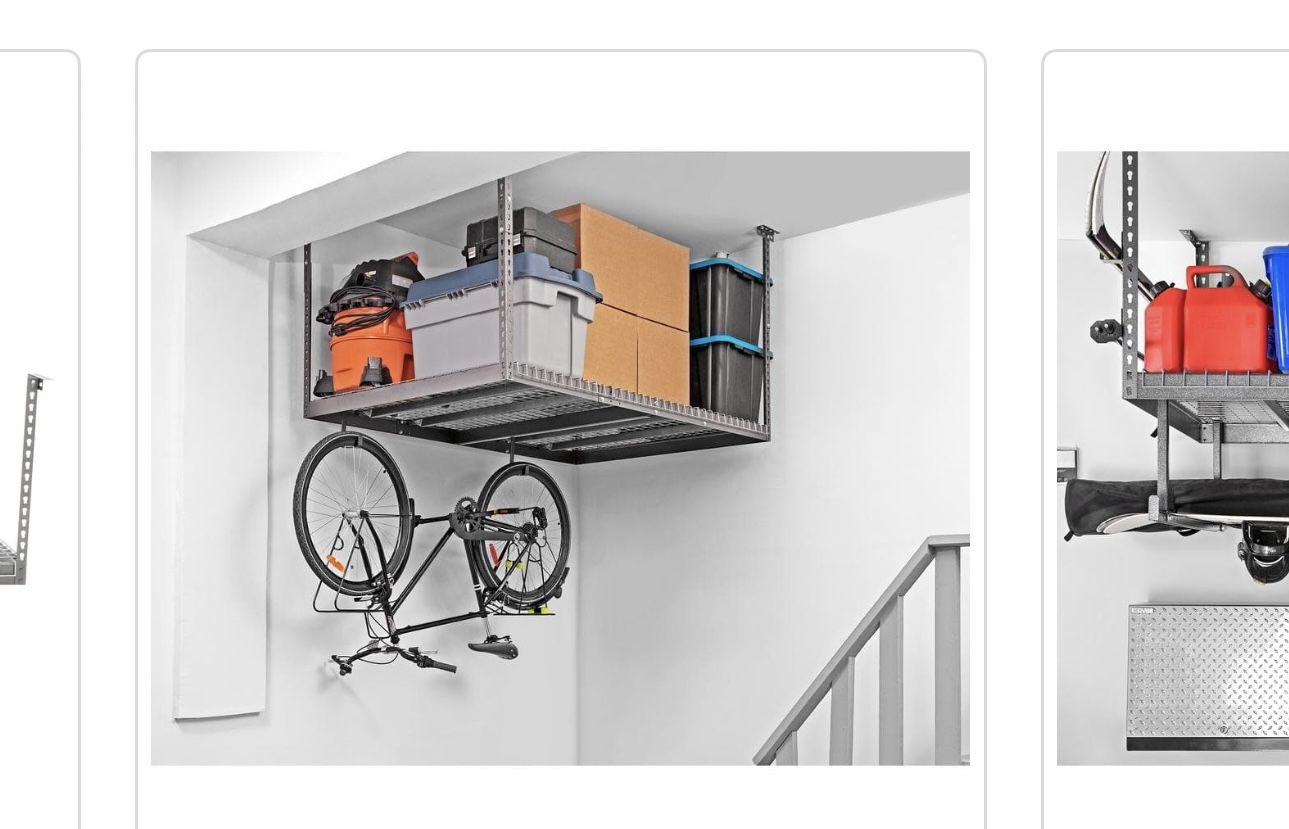 Garage Overhead Rack Storage
