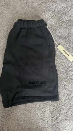 Large Black Essentials Shorts