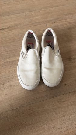 VANS White Skate Slip-on