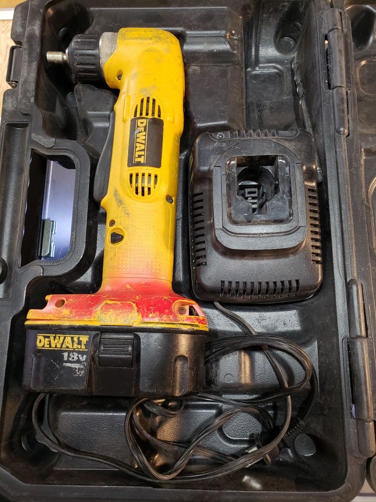 Dewalt DW960 Right Angle Drill 18V 3/8