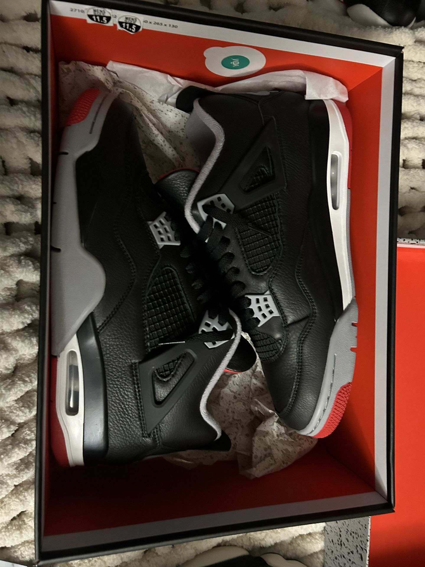 New Jordan 4 Reimagined Size 11.5